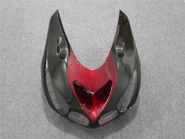 Nero Rosso ABS Moto Plastica & Moto Carena Kawasaki ZX14R ZZR 1400 06-11 Nero Rosso ABS Moto Plastica & Moto Carena Kawasaki ZX14R ZZR 1400 06-11