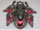 Nero Rosso ABS Moto Plastica & Moto Carena Kawasaki ZX14R ZZR 1400 06-11 Nero Rosso ABS Moto Plastica & Moto Carena Kawasaki ZX14R ZZR 1400 06-11