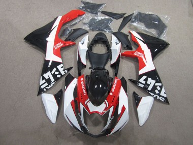 Nero Rosso Bianco Carene Moto Suzuki GSXR 600 K11 11-24