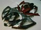 Nero Rosso Carena Moto Suzuki GSXR 600 / 750 K6 06-07 Nero Rosso Carena Moto Suzuki GSXR 600 / 750 K6 06-07