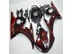 Nero Rosso Fiamma Carena Moto Yamaha R6 03-05 Nero Rosso Fiamma Carena Moto Yamaha R6 03-05