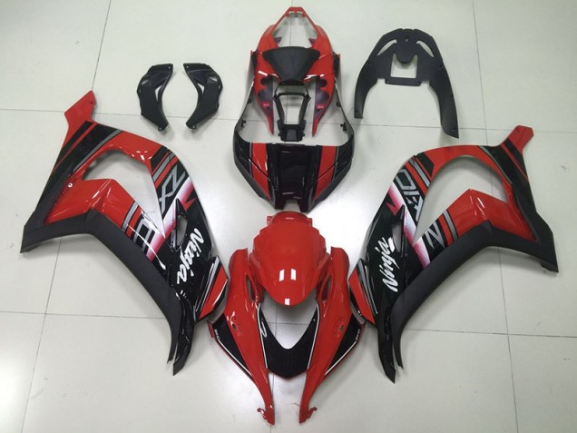 Nero Rosso Ninja Carene Moto Kawasaki ZX10R 16-19 Nero Rosso Ninja Carene Moto Kawasaki ZX10R 16-19