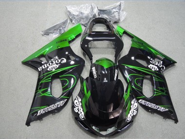 Nero Verde Corona Extra Carene Moto Suzuki GSXR 600 K1 K2 K3 01-03