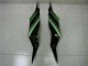 Nero Verde Kit Carenatura Moto Completa Kawasaki ZX6R 13-18 Nero Verde Kit Carenatura Moto Completa Kawasaki ZX6R 13-18