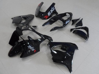 Nero con Grigio Decalcomanie Carene Moto Kawasaki ZX9R 00-01
