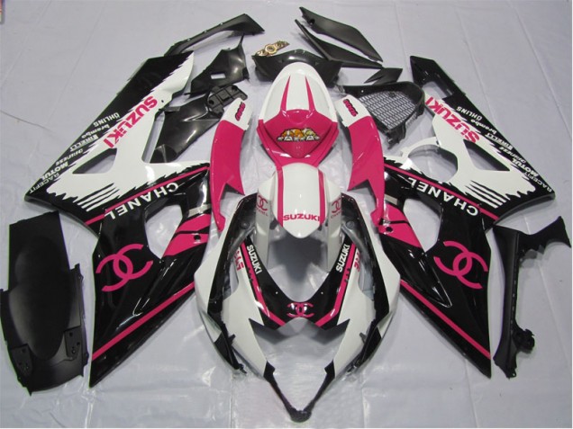 Rosa Chanel Carene Moto Suzuki GSXR 1000 K5 05-06 Rosa Chanel Carene Moto Suzuki GSXR 1000 K5 05-06