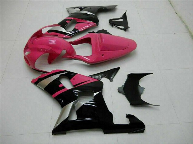 Rosa Nero Carene Moto Suzuki GSXR 600 / 750 K1 K2 K3 01-03 Rosa Nero Carene Moto Suzuki GSXR 600 / 750 K1 K2 K3 01-03