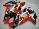 Rosso Bianco ABS Moto Plastica & Moto Carena Suzuki GSXR 600 / 750 K6 06-07 Rosso Bianco ABS Moto Plastica & Moto Carena Suzuki GSXR 600 / 750 K6 06-07