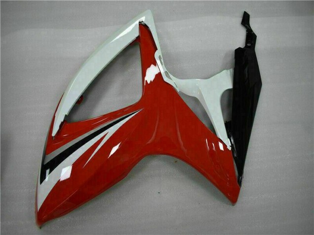 Rosso Bianco ABS Moto Plastica & Moto Carena Suzuki GSXR 600 / 750 K6 06-07 Rosso Bianco ABS Moto Plastica & Moto Carena Suzuki GSXR 600 / 750 K6 06-07