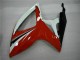 Rosso Bianco ABS Moto Plastica & Moto Carena Suzuki GSXR 600 / 750 K6 06-07 Rosso Bianco ABS Moto Plastica & Moto Carena Suzuki GSXR 600 / 750 K6 06-07