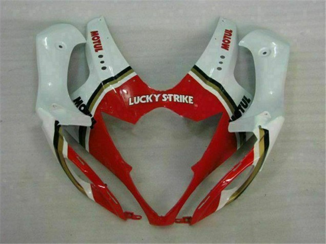 Rosso Bianco Kits Carenatura Moto Suzuki GSXR 1000 K5 05-06