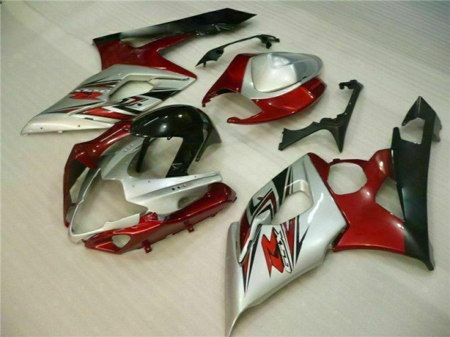 Rosso Bianco Plastica Moto Suzuki GSXR 1000 K5 05-06