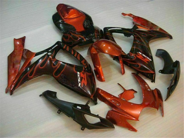 Rosso Kit Carena Moto & Plastica Moto Suzuki GSXR 600 / 750 K6 06-07 Rosso Kit Carena Moto & Plastica Moto Suzuki GSXR 600 / 750 K6 06-07