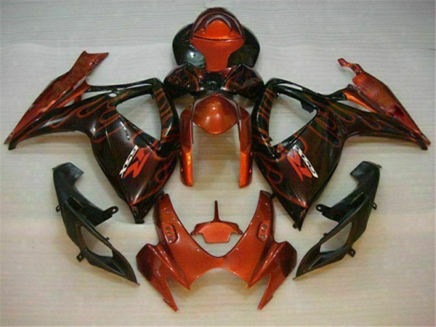 Rosso Kit Carena Moto & Plastica Moto Suzuki GSXR 600 / 750 K6 06-07 Rosso Kit Carena Moto & Plastica Moto Suzuki GSXR 600 / 750 K6 06-07