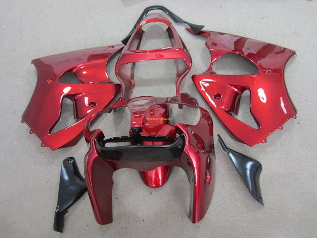 Rosso Kit Carene Moto Kawasaki ZX6R 00-02 Rosso Kit Carene Moto Kawasaki ZX6R 00-02