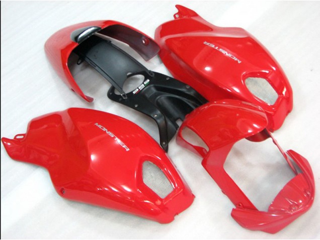 Rosso Monster Carene Moto Ducati Monster 696 08-12 Rosso Monster Carene Moto Ducati Monster 696 08-12