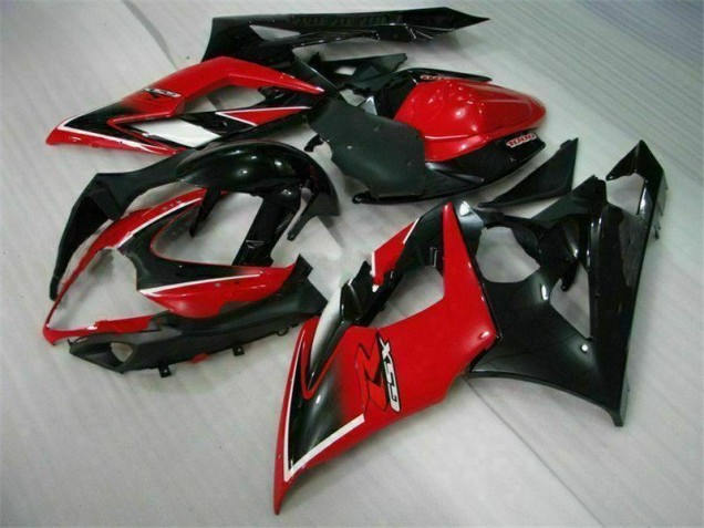 Rosso Nero ABS Kit Carenatura Moto Suzuki GSXR 1000 K5 05-06 Rosso Nero ABS Kit Carenatura Moto Suzuki GSXR 1000 K5 05-06