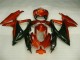 Rosso Nero ABS Plastica Moto Suzuki GSXR 600 / 750 K8 08-10