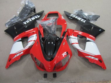 Rosso Nero Bianco Carene Moto Yamaha R1 09-11