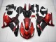 Rosso Nero Carene Moto Kawasaki ZX14R ZZR 1400 06-11 Rosso Nero Carene Moto Kawasaki ZX14R ZZR 1400 06-11