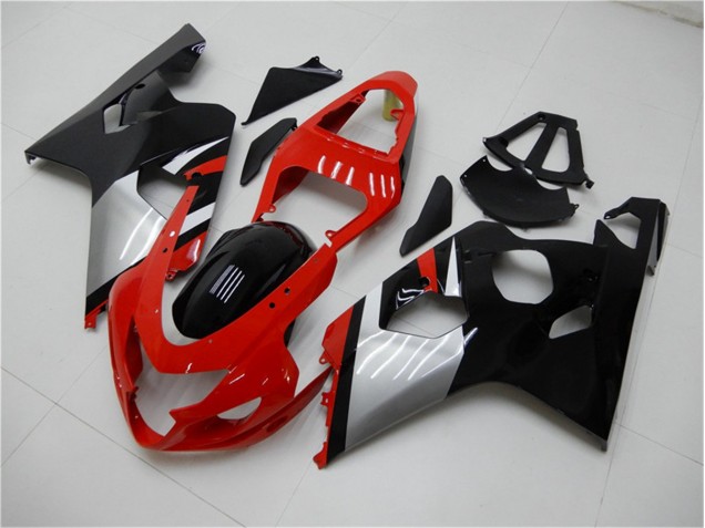 Rosso Nero Carene Moto & Plastica Moto Suzuki GSXR 600 / 750 K4 04-05 Rosso Nero Carene Moto & Plastica Moto Suzuki GSXR 600 / 750 K4 04-05