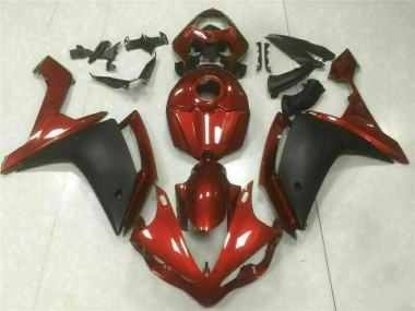 Rosso Nero Carene Moto Yamaha R1 07-08