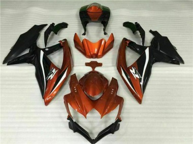 Rosso Nero Carrozzeria & Plastica Moto Suzuki GSXR 600 / 750 K8 08-10