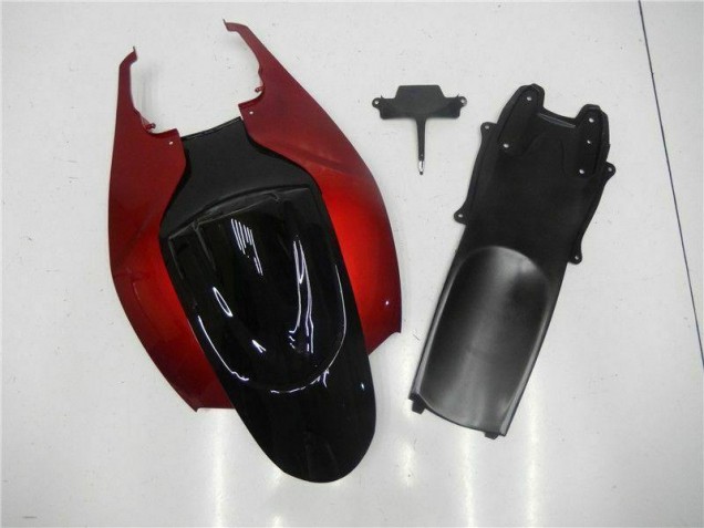 Rosso Nero Kit Carenatura Iniezione Suzuki GSXR 600 / 750 K6 06-07 Rosso Nero Kit Carenatura Iniezione Suzuki GSXR 600 / 750 K6 06-07