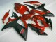 Rosso Nero Kit Carenatura Moto Iniezione Suzuki GSXR 600 / 750 K6 06-07 Rosso Nero Kit Carenatura Moto Iniezione Suzuki GSXR 600 / 750 K6 06-07