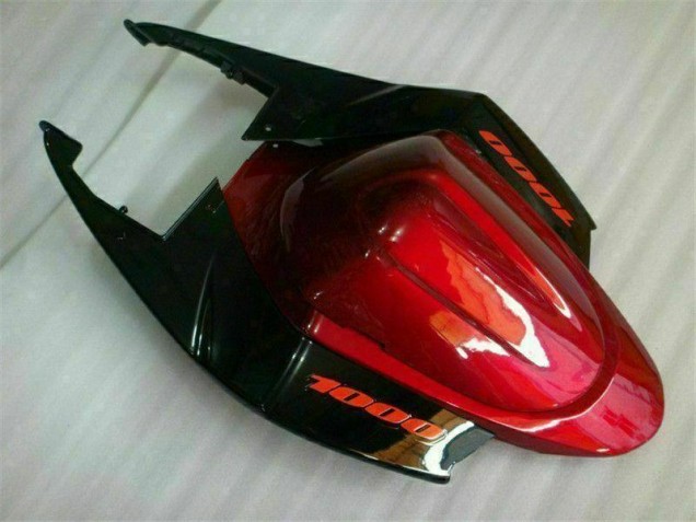 Rosso Nero Kit Carenatura Moto Suzuki GSXR 1000 K5 05-06