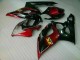 Rosso Nero Kit Carenatura Moto Suzuki GSXR 1000 K5 05-06