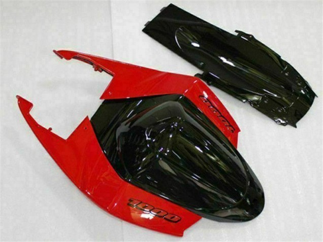 Rosso Nero Kit Completo Carenatura Moto ABS Suzuki GSXR 1000 K5 05-06
