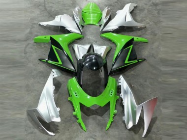 Verde Argento Kits Carenatura Moto Suzuki GSXR 600 / 750 K11 11-24