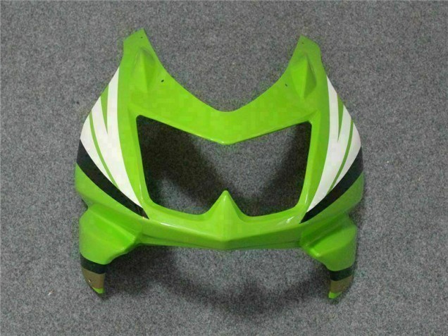 Verde Bianco Nero Ninja Carene Moto Kawasaki EX250 08-12 Verde Bianco Nero Ninja Carene Moto Kawasaki EX250 08-12