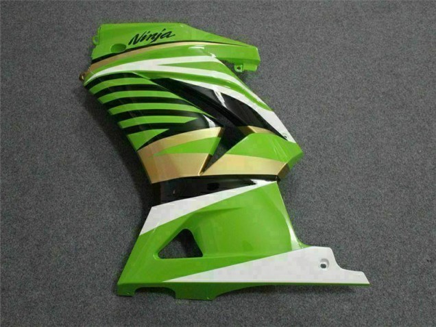 Verde Bianco Nero Ninja Carene Moto Kawasaki EX250 08-12 Verde Bianco Nero Ninja Carene Moto Kawasaki EX250 08-12
