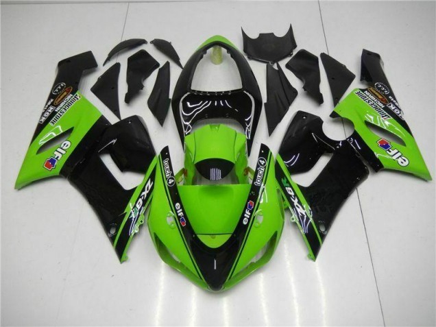 Verde Kit Carena Moto & Plastica Moto Kawasaki ZX6R 05-06 Verde Kit Carena Moto & Plastica Moto Kawasaki ZX6R 05-06