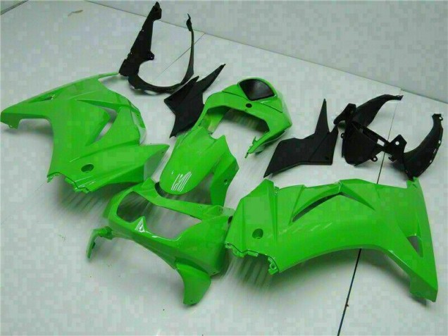 Verde Kit Completo Carenatura Moto ABS Kawasaki EX250 08-12 Verde Kit Completo Carenatura Moto ABS Kawasaki EX250 08-12