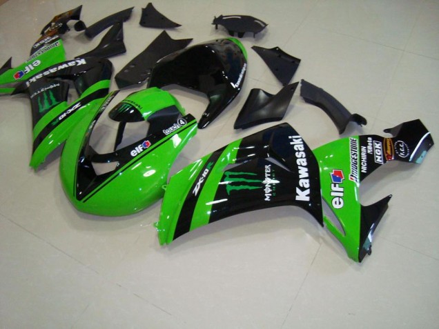 Verde Monster Corsa Carene Moto Kawasaki ZX10R 06-07 Verde Monster Corsa Carene Moto Kawasaki ZX10R 06-07