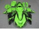Verde Nero Carene Moto Kawasaki ZX14R ZZR 1400 06-11 Verde Nero Carene Moto Kawasaki ZX14R ZZR 1400 06-11