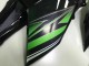 Verde Nero Kit Carenatura Moto Iniezione Kawasaki Z800 13-16 Verde Nero Kit Carenatura Moto Iniezione Kawasaki Z800 13-16