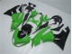 Verde Nero Kit Carenatura Motocicletta Completo ABS Kawasaki ZX6R 09-12 Verde Nero Kit Carenatura Motocicletta Completo ABS Kawasaki ZX6R 09-12