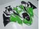 Verde Nero Kit Carenatura Motocicletta Completo ABS Kawasaki ZX6R 09-12 Verde Nero Kit Carenatura Motocicletta Completo ABS Kawasaki ZX6R 09-12