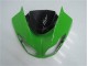 Verde Nero Kit Carenatura Motocicletta Completo ABS Kawasaki ZX6R 09-12 Verde Nero Kit Carenatura Motocicletta Completo ABS Kawasaki ZX6R 09-12