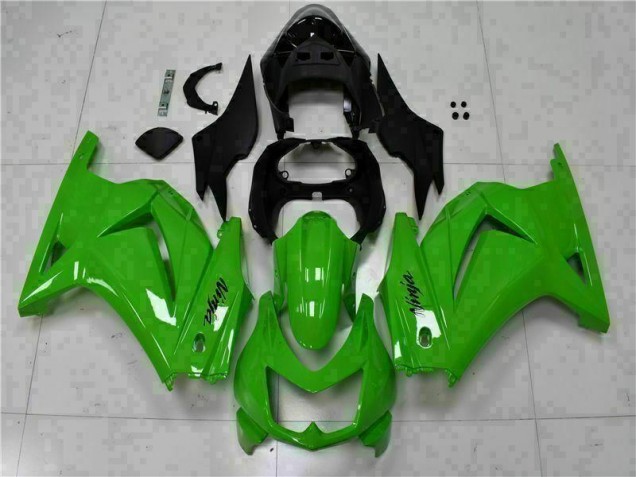 Verde Nero Ninja ABS Plastica Moto & Carenatura Moto Kawasaki EX250 08-12 Verde Nero Ninja ABS Plastica Moto & Carenatura Moto Kawasaki EX250 08-12