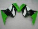 Verde Nero Ninja Kits Carenatura Moto Completa Kawasaki EX250 08-12 Verde Nero Ninja Kits Carenatura Moto Completa Kawasaki EX250 08-12