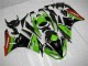 Verde Nero Rosso Carene Moto Kawasaki ZX6R 09-12 Verde Nero Rosso Carene Moto Kawasaki ZX6R 09-12
